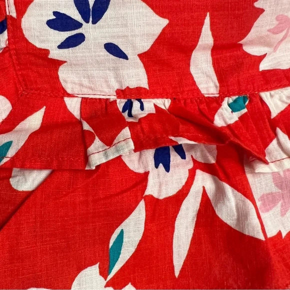 NWT Crewcuts Ruffle Floral Top - Picture 7 of 7